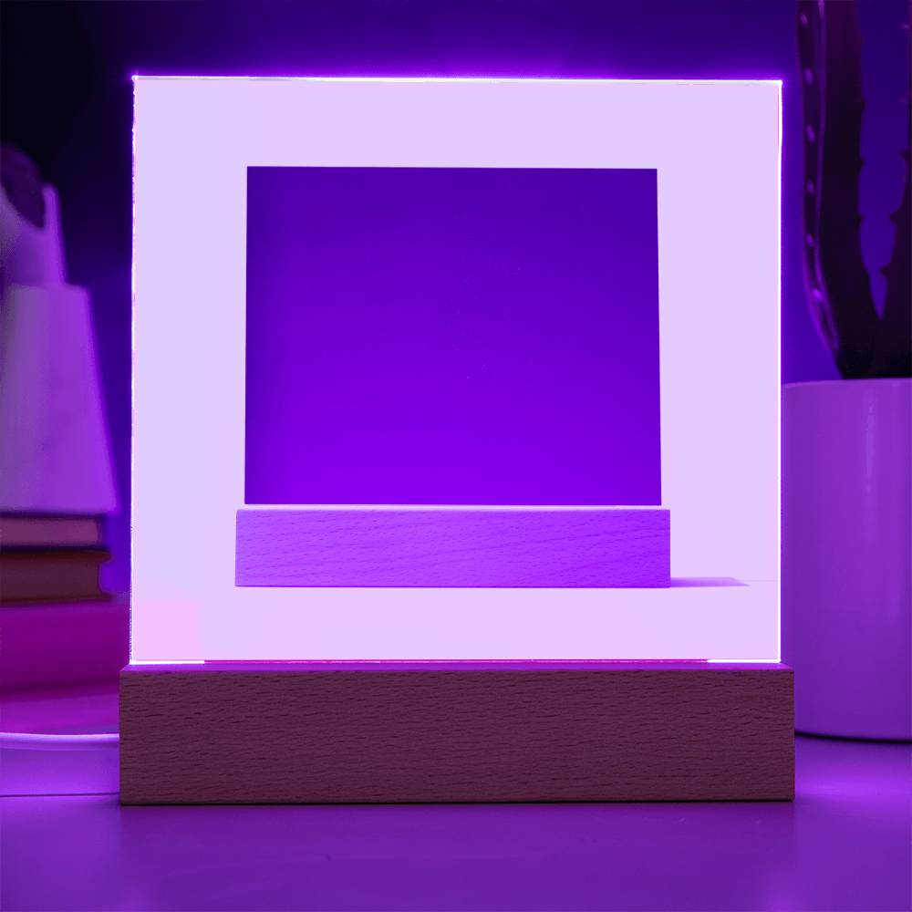 Square Acrylic Plaque