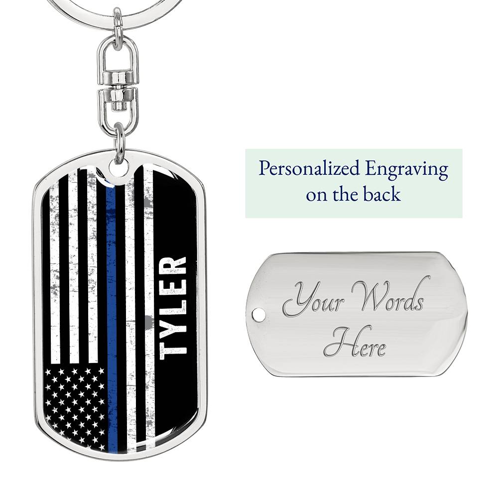Custom Tyler TBL Keychain - keepsaken