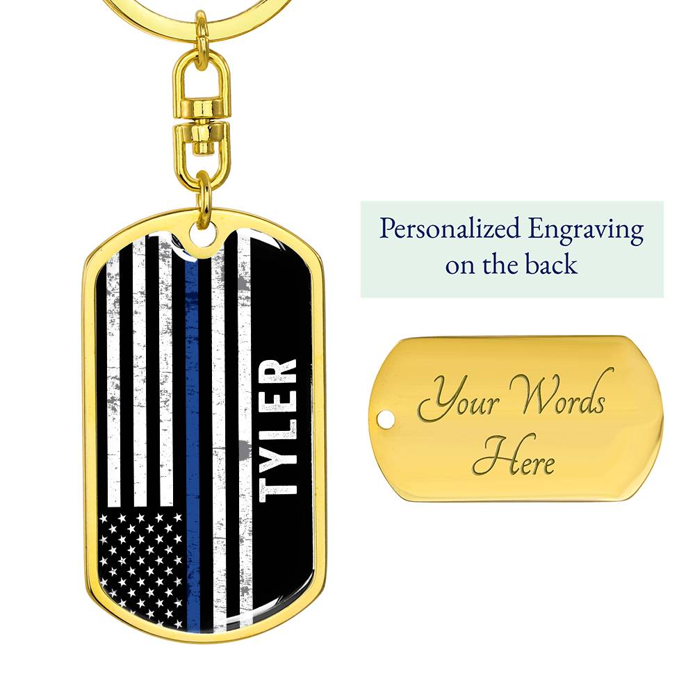 Custom Tyler TBL Keychain - keepsaken