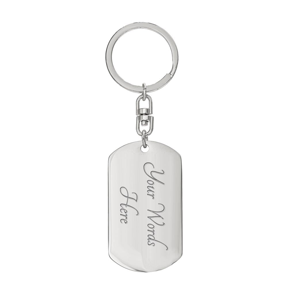 Custom Tyler TBL Keychain - keepsaken