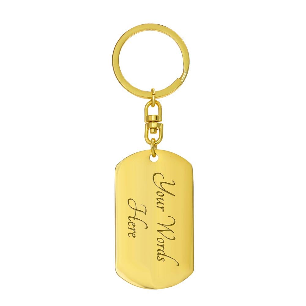 Custom Tyler TBL Keychain - keepsaken