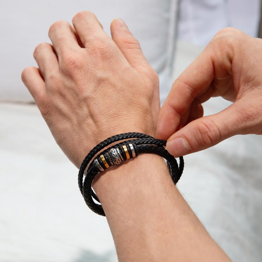 To My Amazing Dad Bracelet, Father's Day gift, Dads "Love You Forever" Bracelet - keepsaken