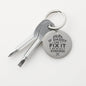 If Daddy Can't Fix It We're All Screwed Keychain - keepsaken