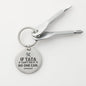 If TATA Can't Fix It No One Can Keychain Multitool, TATA Gift, Optional Engraving On Back, Screwdriver Set - keepsaken