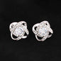 Love Knot Stud Earrings - keepsaken
