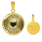 Love You Sister Premium Necklace With Snake Chain - keepsaken