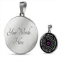Mantra Necklace I Am Safe. I Am Grounded. I Am Centered I Am, Mantra, Yoga, Mantra Gift - keepsaken