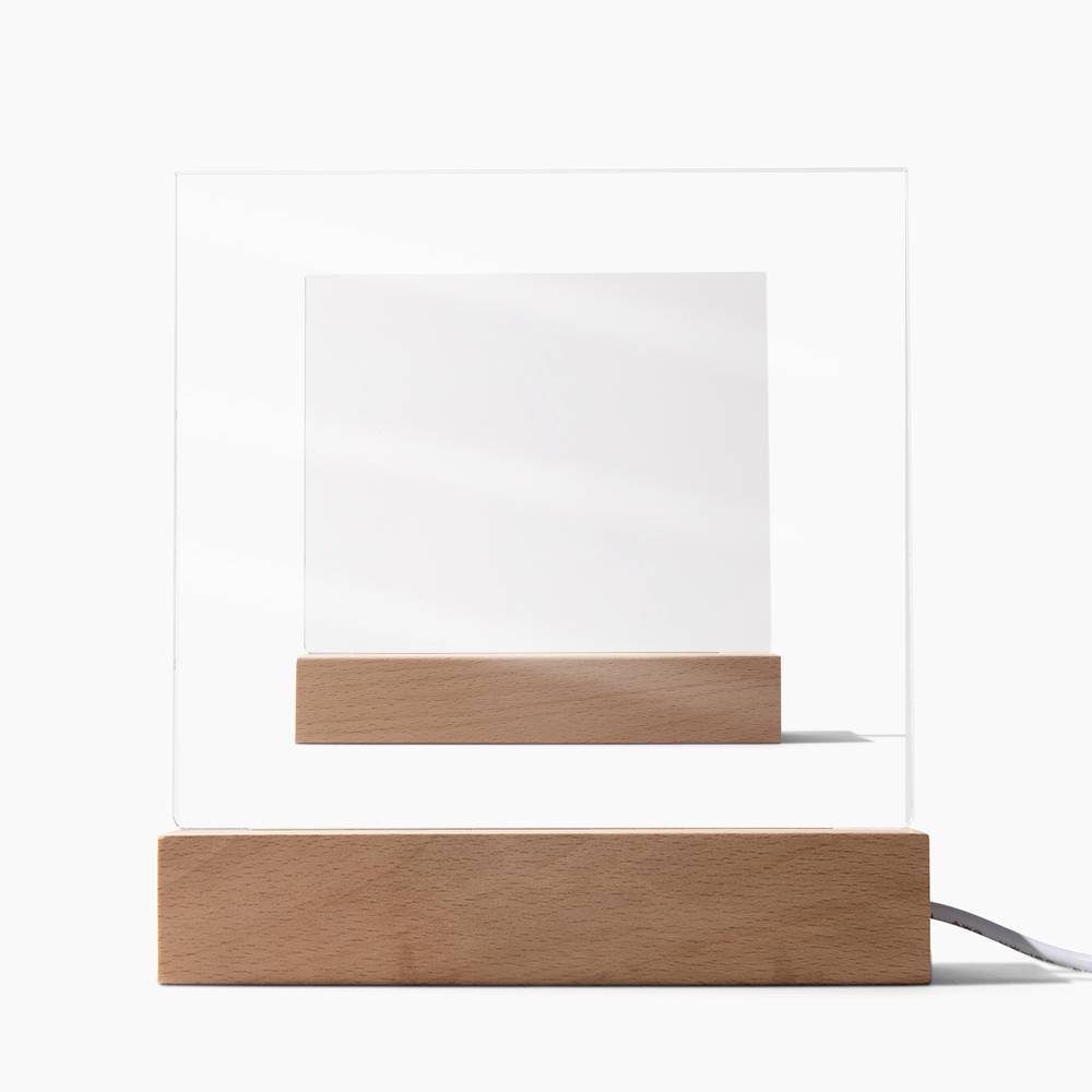 Square Acrylic Plaque - keepsaken