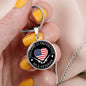 This Girl Is Protected By A Veteran Necklace - keepsaken