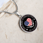 This Girl Is Protected By A Veteran Necklace - keepsaken