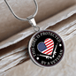 This Girl Is Protected By A Veteran Necklace - keepsaken