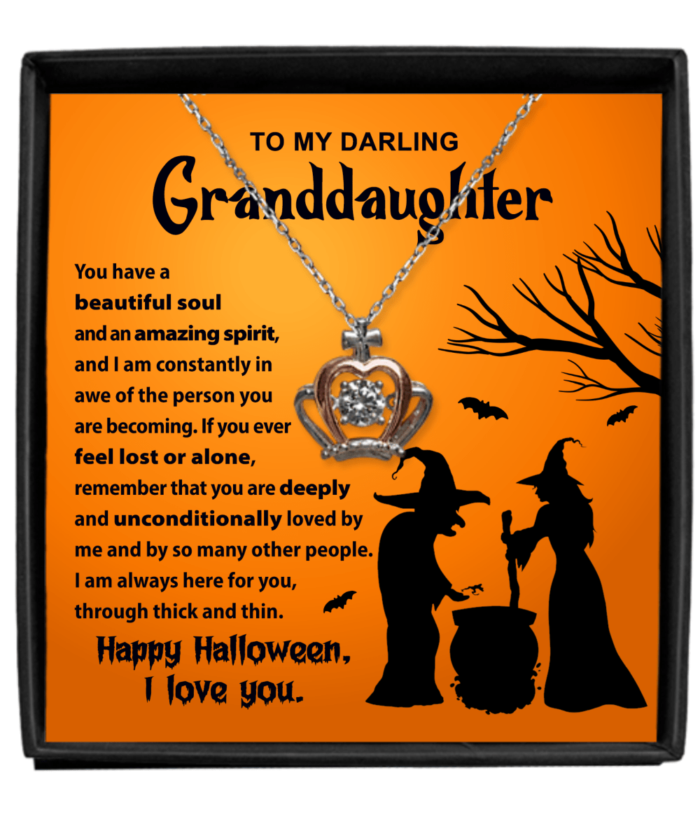 To My Granddaughter You Have An Amazing Soul Halloween Themed Gift - keepsaken