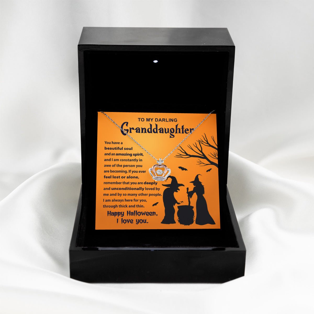 To My Granddaughter You Have An Amazing Soul Halloween Themed Gift - keepsaken