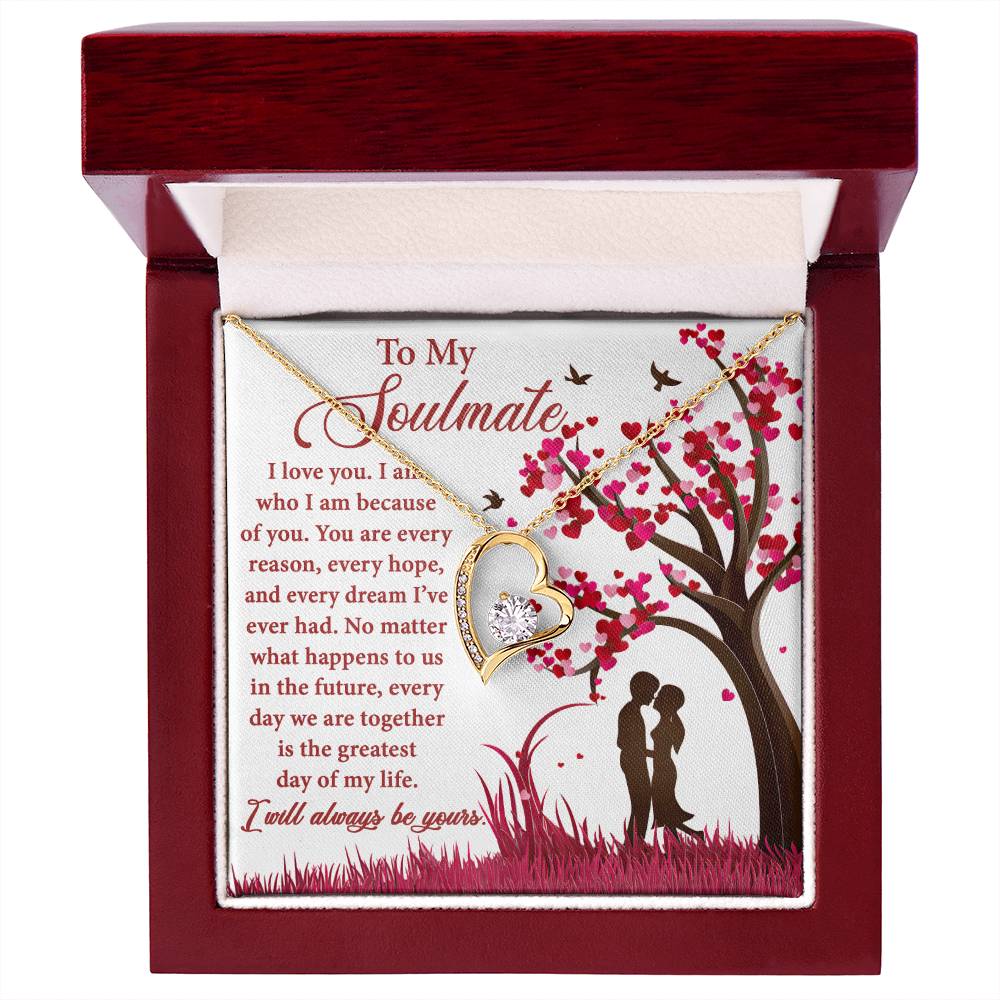 To My Soulmate You Are Every Reason | Forever Love Necklace - keepsaken