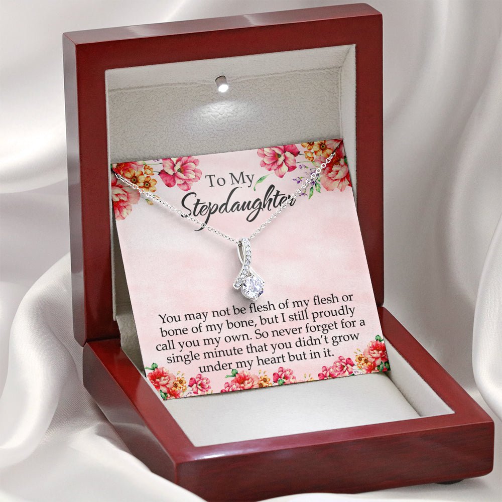 To My Stepdaughter Necklace - keepsaken
