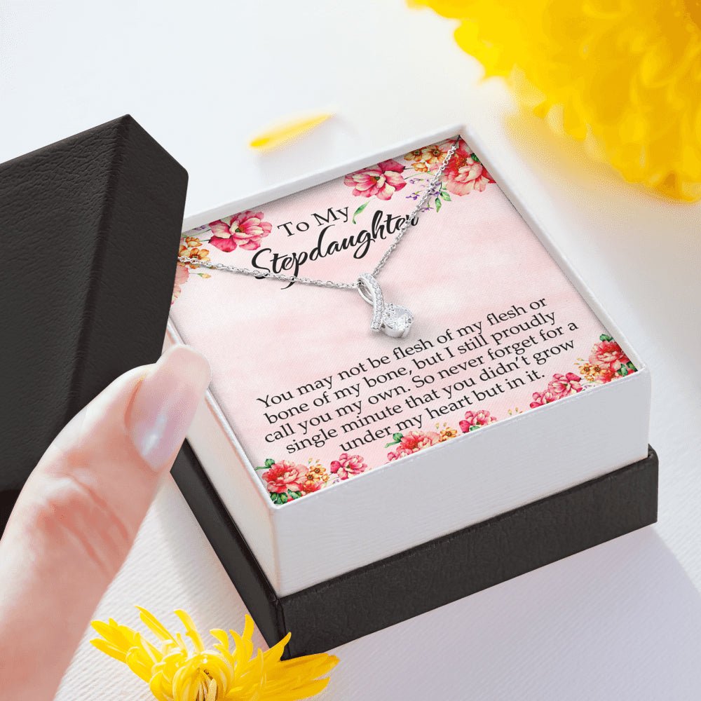 To My Stepdaughter Necklace - keepsaken