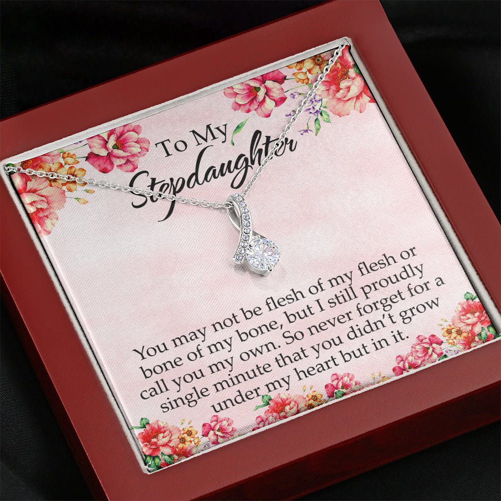 To My Stepdaughter Necklace - keepsaken