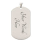 Custom Evan Dunn TBL Dog tag Necklace - keepsaken