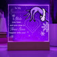 Christmas Soulmate, Tom My Soulmate Square Acrylic Plaque, Christmas Gift For Someone Special - keepsaken