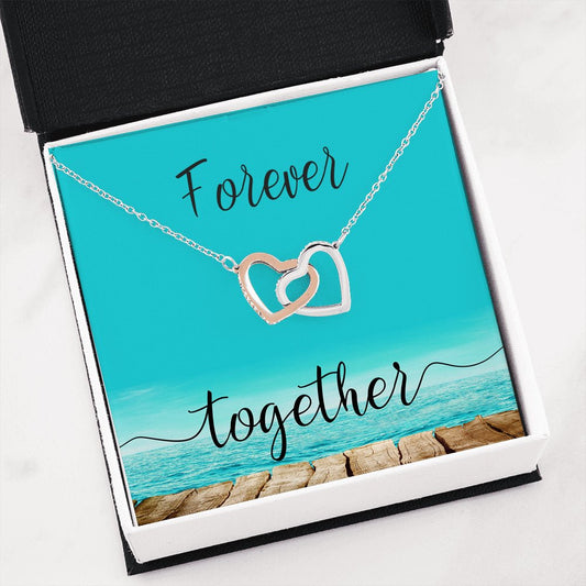 Forever Together Interlocking Hearts Necklace - keepsaken