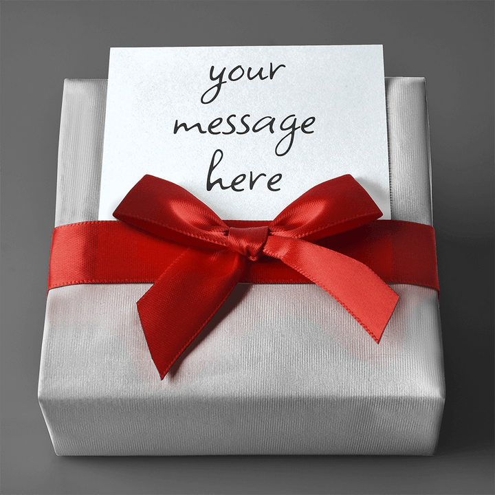Gift Wrap with Personalized Message - keepsaken