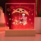 Halloween The Most Wonderful Time Of The Year Square Acrylic Plaque, Halloween Decor - keepsaken