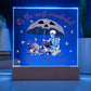 Halloween The Most Wonderful Time Of The Year Square Acrylic Plaque, Halloween Decor - keepsaken
