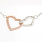 My Favorite Place In All The World Is Next To You Interlocking Hearts Necklace - keepsaken
