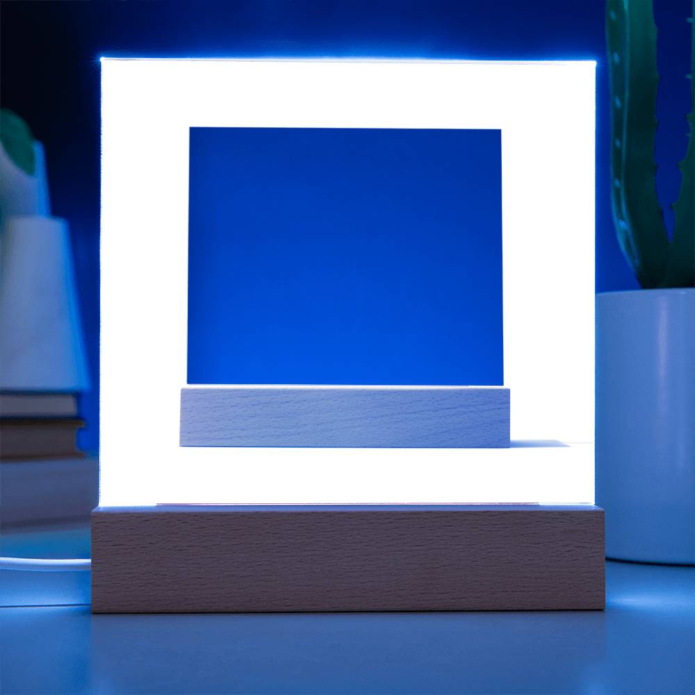 Square Acrylic Plaque - keepsaken