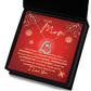 To My Mom Such A Wonderful Strong Woman Love Dancing Necklace - keepsaken