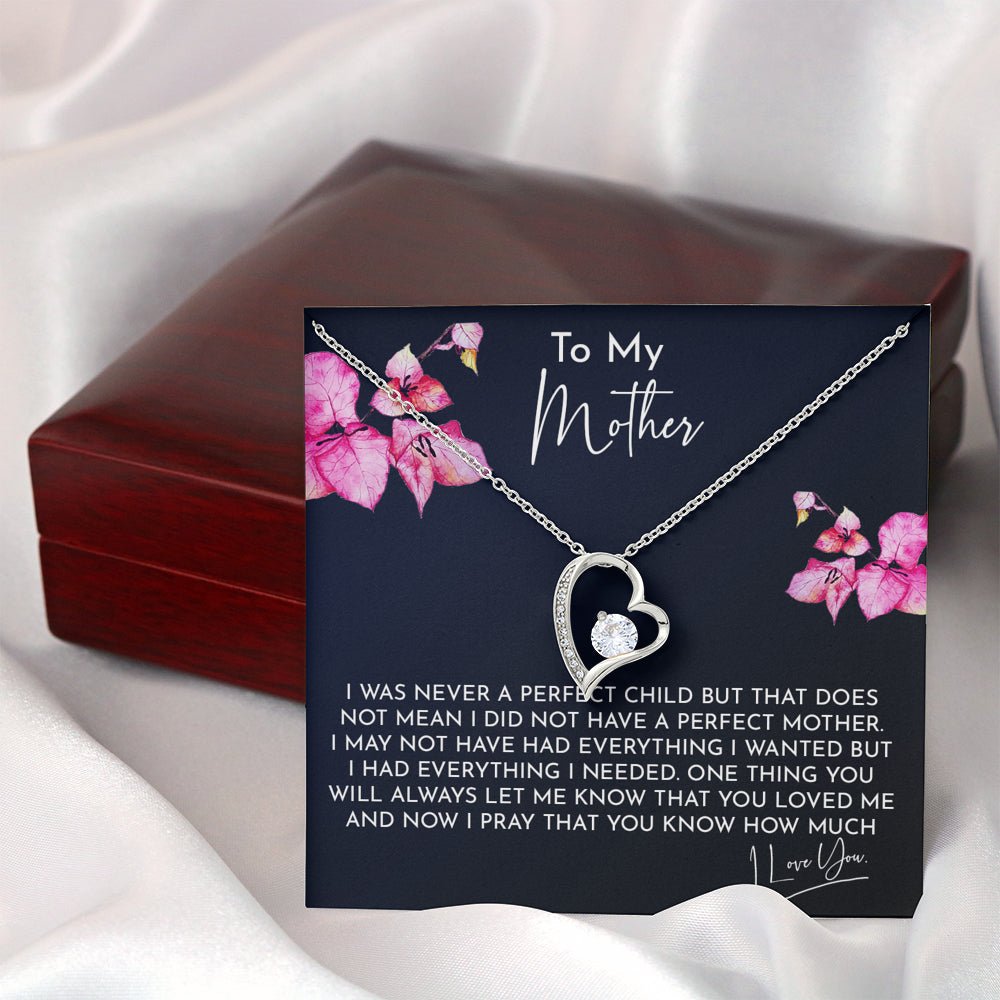To My Mother Forever Love Necklace - keepsaken