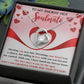 To My Smokin' Hot Soulmate My Forever Home | Forever Love Necklace - keepsaken
