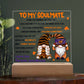 To My Soulmate From The Moment We Met | Square Acrylic Plaque - keepsaken